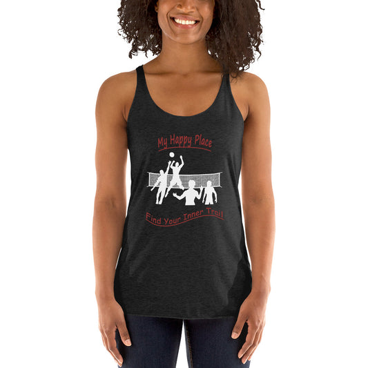 Women's Racerback Tank - Volleyball